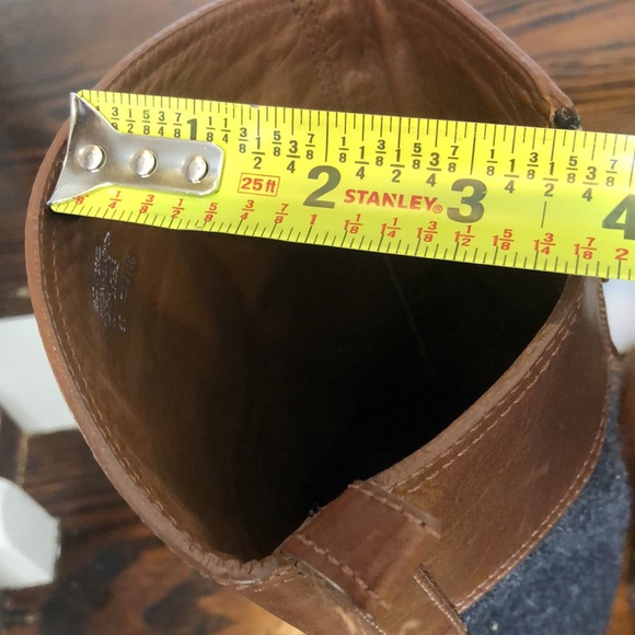 Tory Burch Wool and Leather Knee High Riding Boots Size 7 - Picture 11 of 12